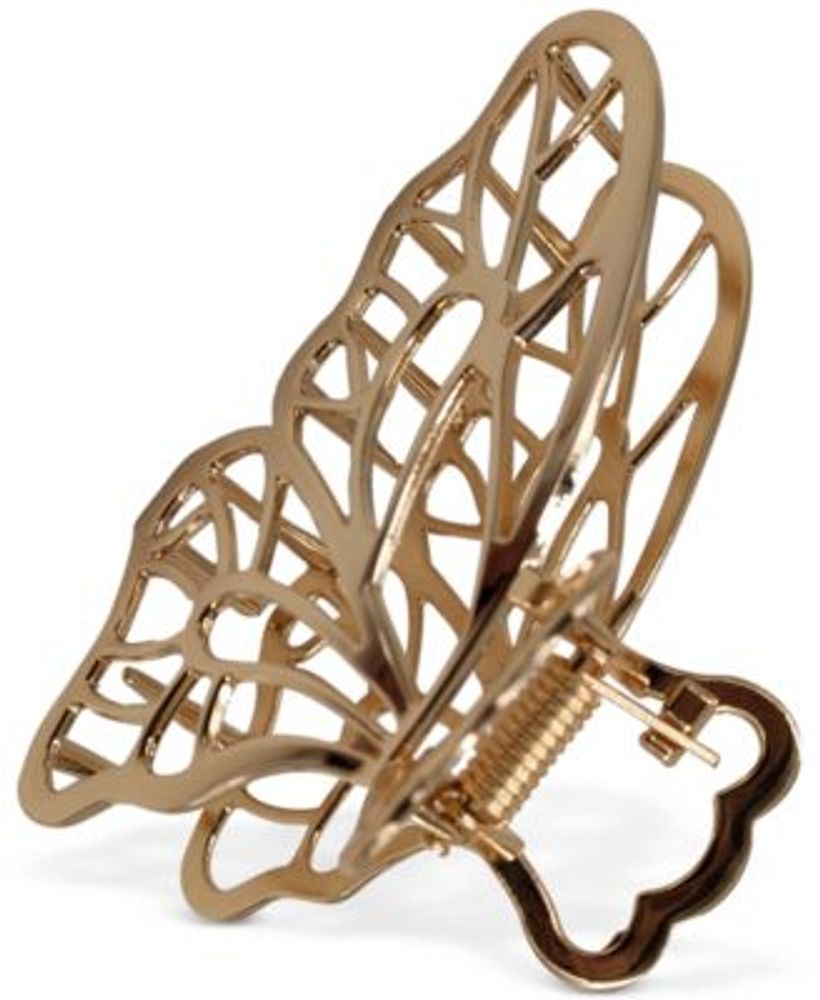 Gold-Tone Butterfly Hair Clip, Created for Macy's