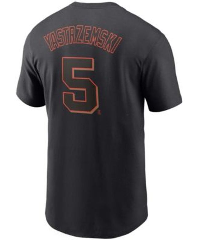 Men's Nike Mike Yastrzemski Orange San Francisco Giants 2021 City Connect  Name & Number T-Shirt