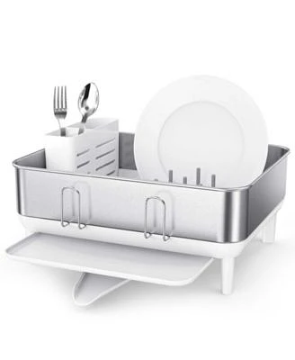 Compact Steel Frame Dish Drying Rack