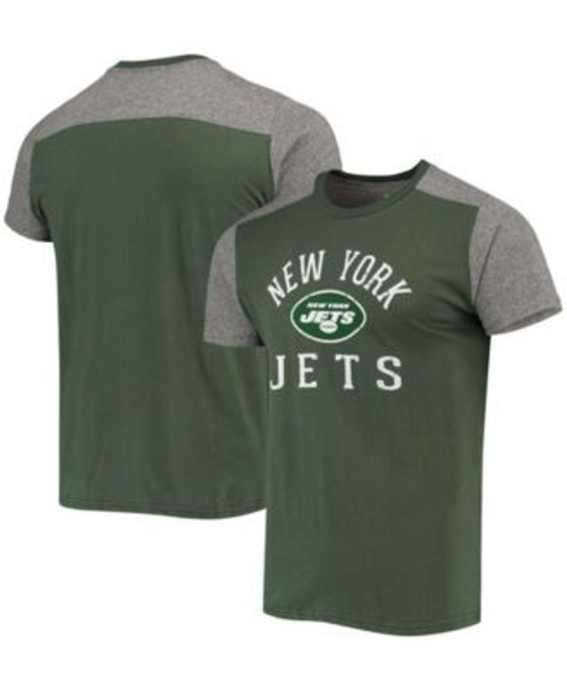 Men's Majestic Green New York Jets V Tie-Dye T-Shirt