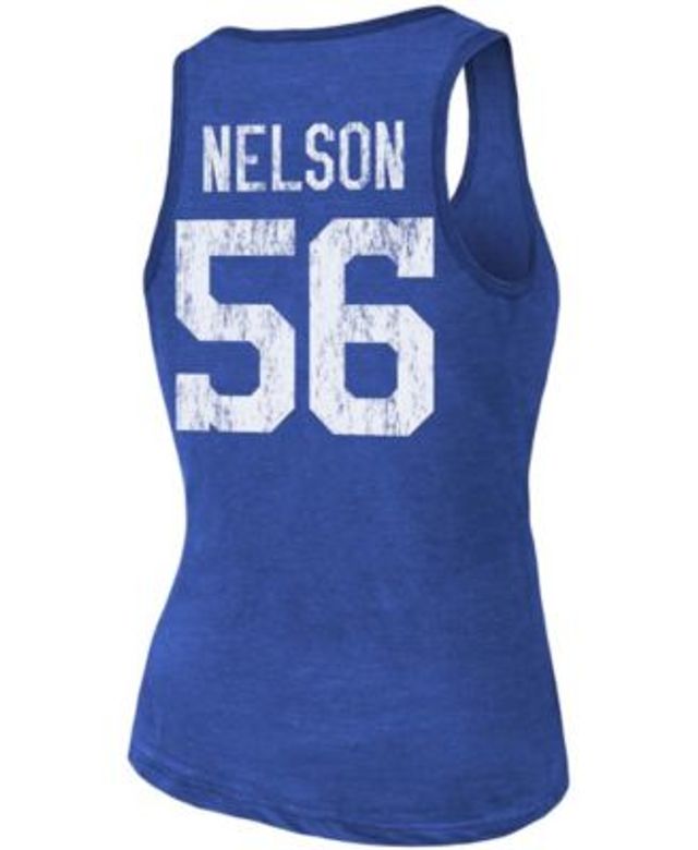 Majestic Men's Threads Quenton Nelson Royal Indianapolis Colts Tri