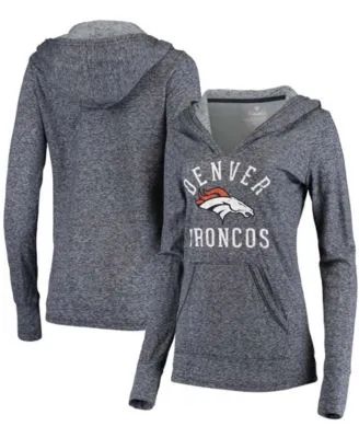 Denver Broncos Nike Local Pullover Hoodie - Navy