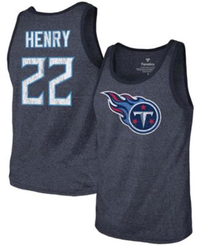 Men's Nike Derrick Henry White Tennessee Titans Name & Number T