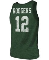 Men's Green Bay Packers Fanatics Branded Heather Gray Primary Tank Top