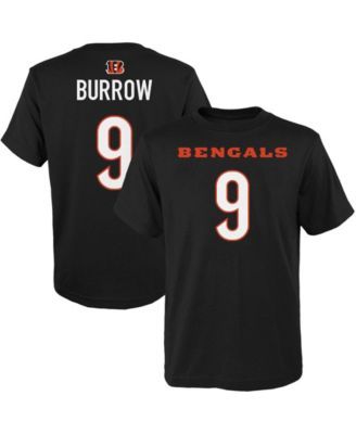 Outerstuff Youth Boys Joe Burrow Black Cincinnati Bengals Mainliner Name  Number T-shirt | Mall of America®