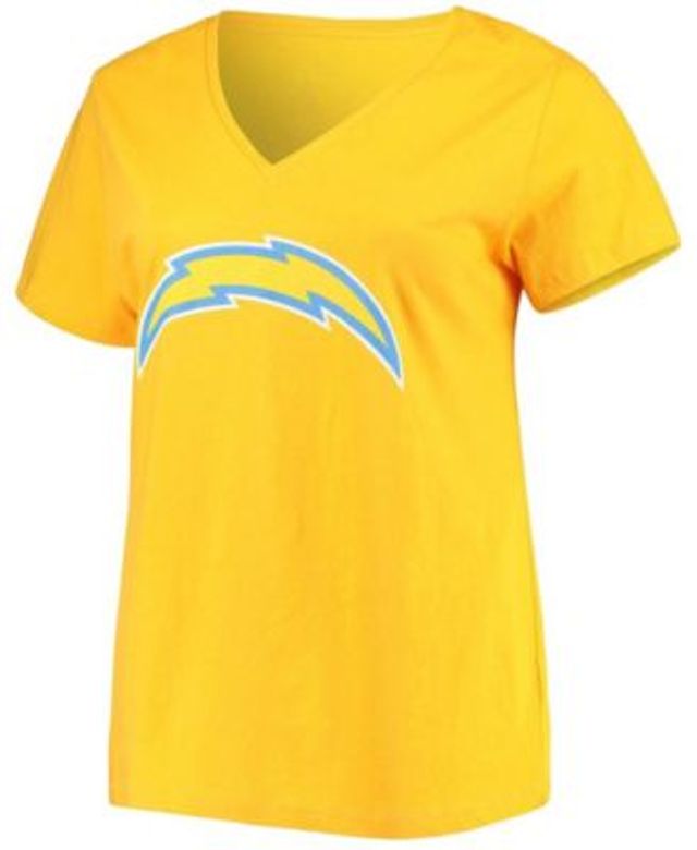 Fanatics Branded Men's Justin Herbert Powder Blue Los Angeles Chargers Player Icon Name and Number T-Shirt - Powder Blue