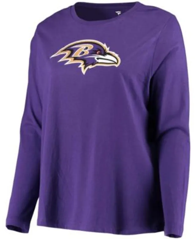 Men's Nike Purple Baltimore Ravens Primary Logo T-Shirt