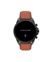 Men's Gen 6 Brown Leather Strap Smartwatch 44mm