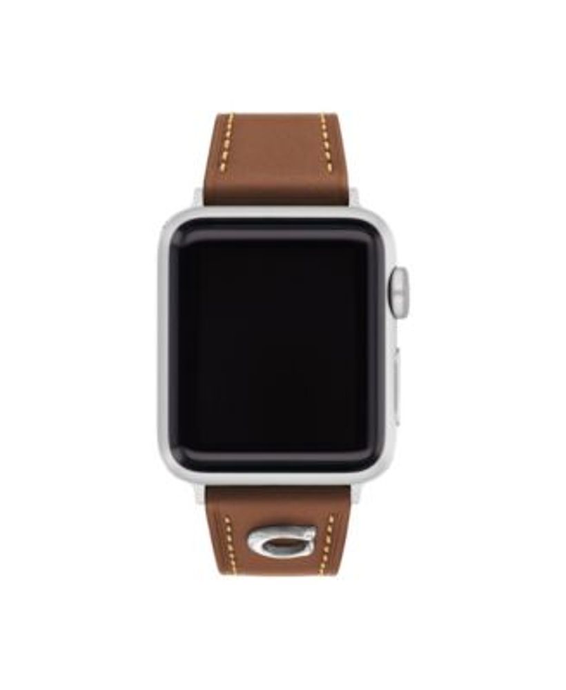Women's Brown Leather Strap Apple Watch Band 38/40/41mm