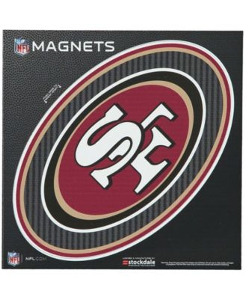 Baltimore Ravens Jersey 6 x 6 Oval Full Color Magnet