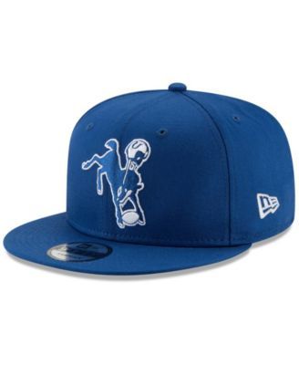 Men's Indianapolis Colts Throwback 9FIFTY Adjustable Snapback Cap