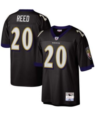 Women's Mitchell & Ness Ed Reed Black Baltimore Ravens Legacy