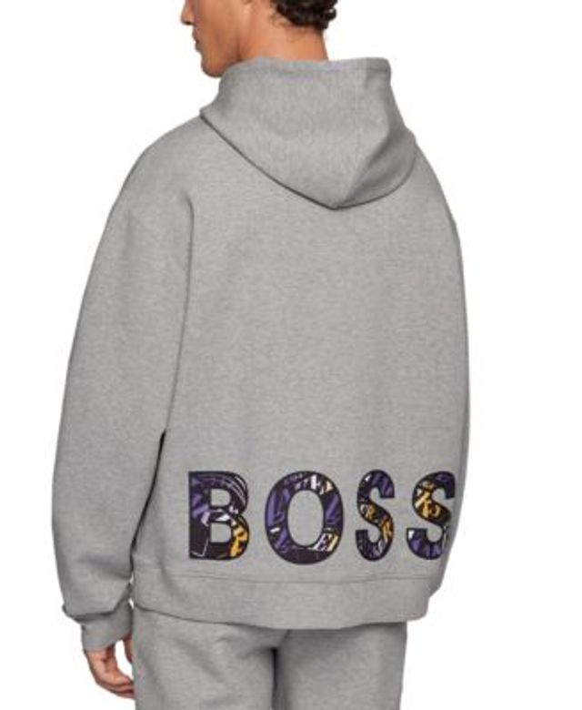 Hugo Boss BOSS Men's NBA Los Angeles Lakers Relaxed-Fit Sweatshirt
