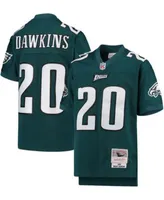 Women's Mitchell & Ness Brian Dawkins Black Philadelphia Eagles Legacy  Replica Team Jersey