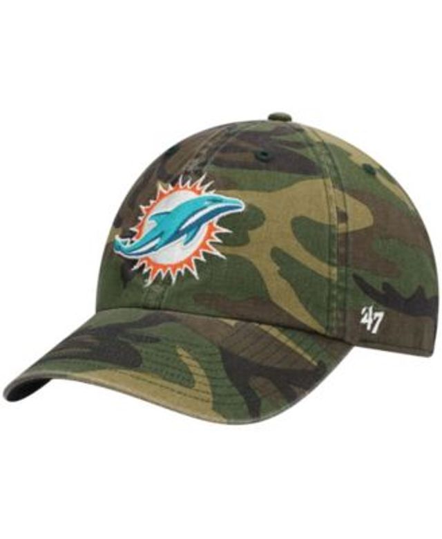 Miami Dolphins New Era Retro Beachin 9FIFTY Snapback Hat - Khaki