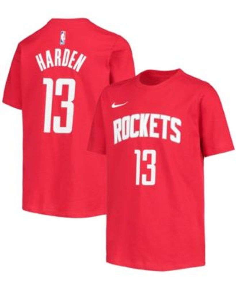 Observatorium alarm achterstalligheid Nike Youth James Harden Red Houston Rockets Logo Name & Number Performance  T-shirt | Foxvalley Mall