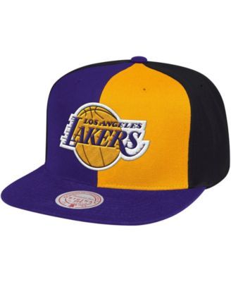 Mitchell & Ness Los Angeles Lakers Asian Heritage Snapback Hat Purple