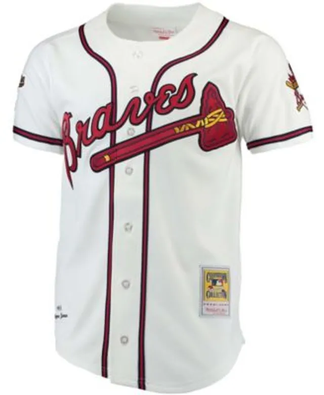 Nike Men's Atlanta Braves Official Blank Replica Jersey - Macy's