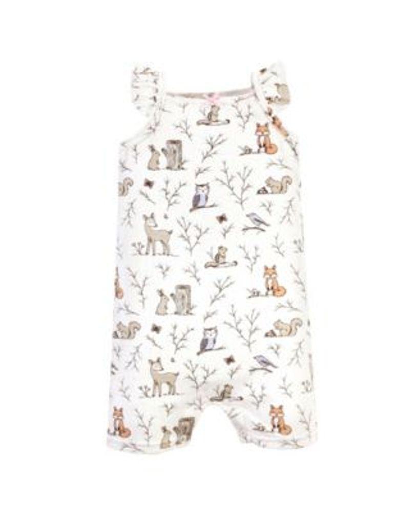 Baby Girls Cotton Rompers