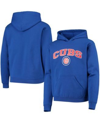 Big Boys Royal Chicago Cubs Pullover Fleece Hoodie