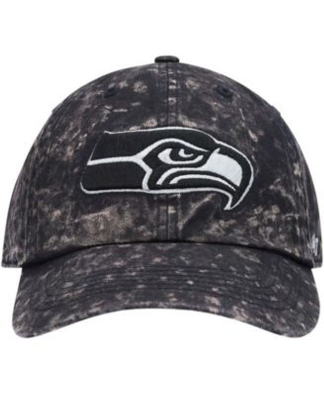 47 Brand Seattle Seahawks Black CLEAN UP Cap - Macy's