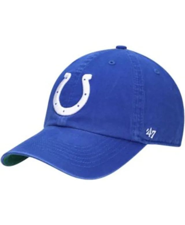 Men's New Era White Indianapolis Colts 1986 Pro Bowl Patch Royal Undervisor  59FIFY Fitted Hat