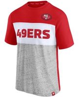 Majestic San Francisco 49ers Tri-Blend Pocket T-Shirt - Scarlet