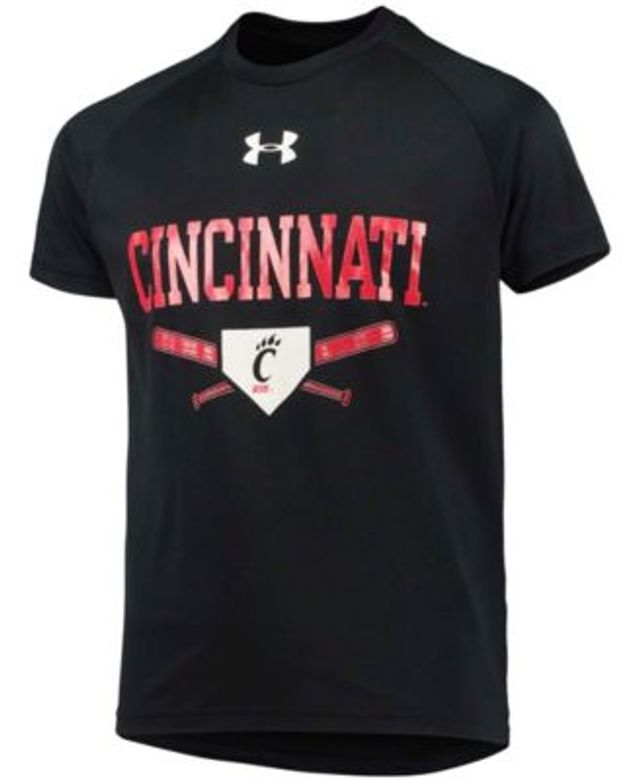 Cincinnati Bearcats Under Armour BIG 12 Red/Black Raglan Short