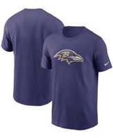 Nike Men's Nike Heathered Gray Baltimore Ravens Primary Logo T-Shirt