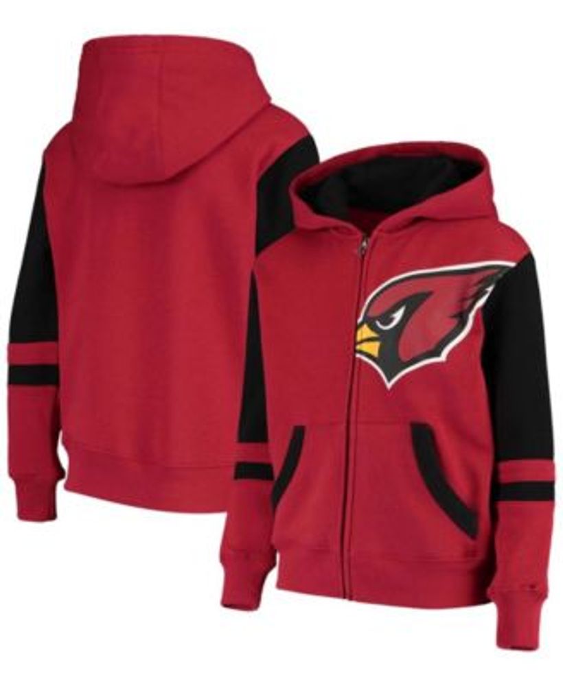 Youth St. Louis Cardinals Red Poster Board Full-Zip Hoodie