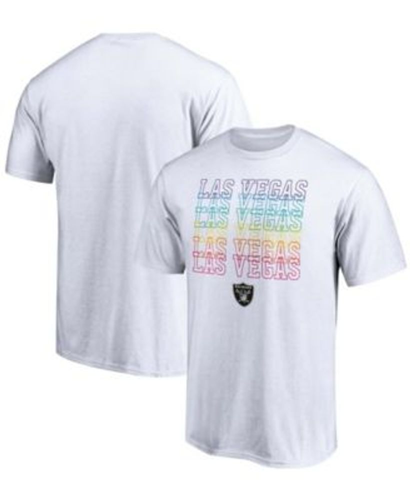 Fanatics Men's White Chicago Cubs Logo City Pride T-shirt