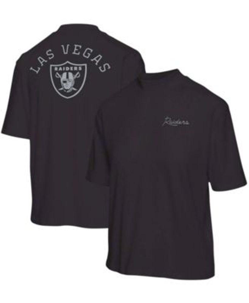 Toddler Black/Silver Las Vegas Raiders Red Zone V-Neck Jersey Top