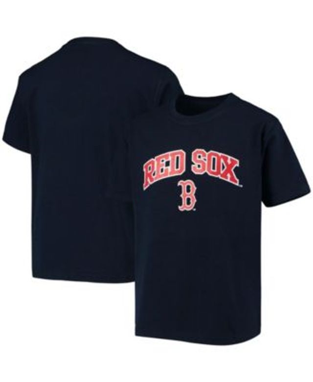 Men's Nike David Ortiz Navy Boston Red Sox Name & Number Logo T-Shirt