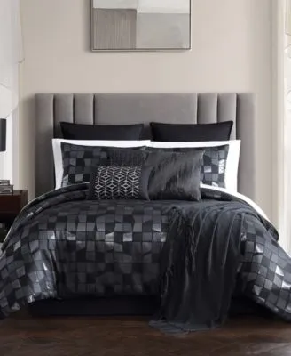 Noir 14-Pc. Comforter Set, Created For Macy's