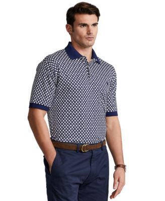 Men's Big & Tall Soft Cotton Polo Shirt	