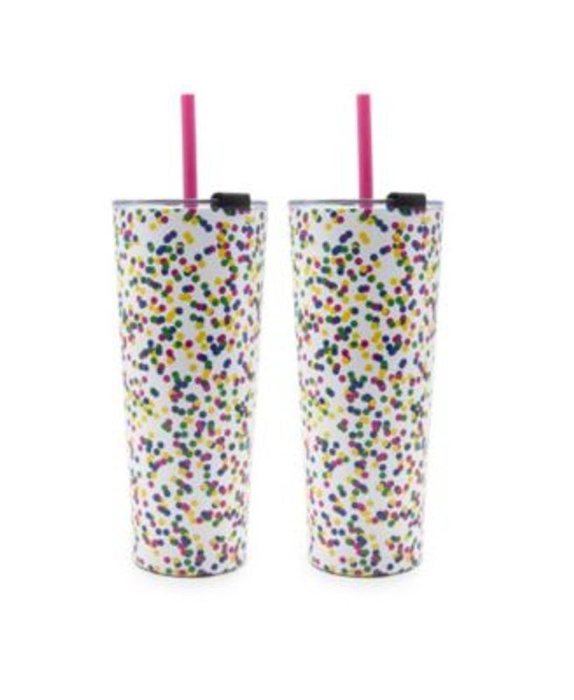 24 Oz. Tumbler with Straw