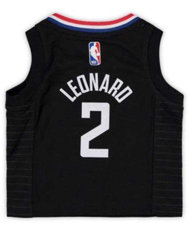 Kawhi Leonard LA Clippers Jordan Brand Infant 2020/21 Jersey - Statement  Edition - Black