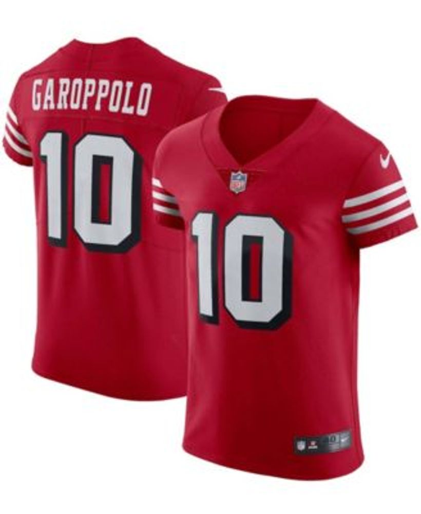 Men's San Francisco 49ers Jimmy Garoppolo Nike Scarlet Alternate Game  Player Jersey