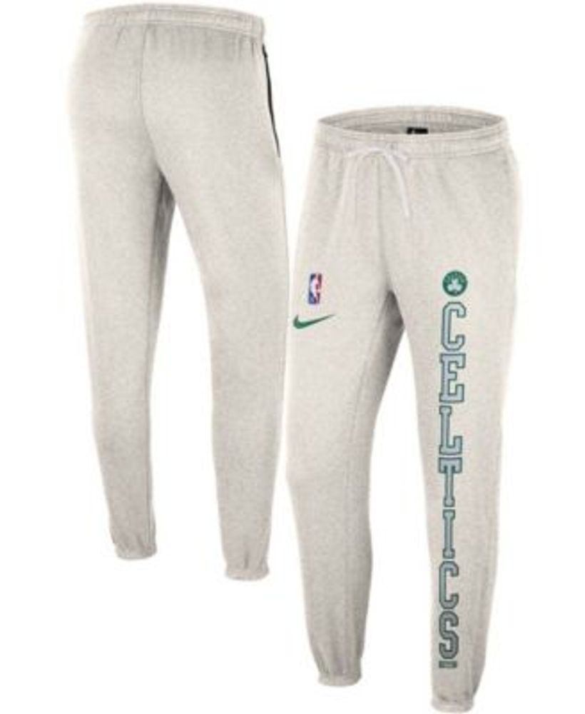 Men's Los Angeles Lakers Nike Oatmeal 75th Anniversary Courtside Fleece  Pants