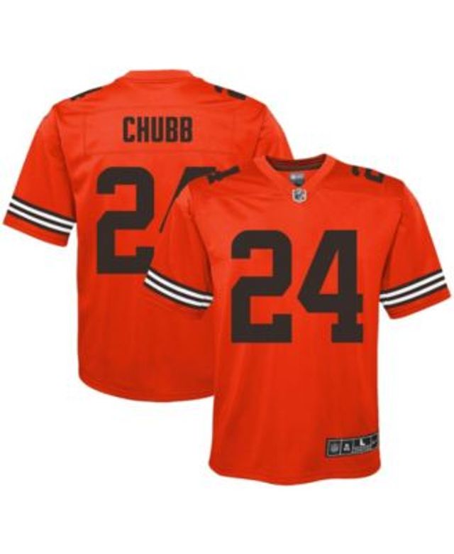 Nike Men's Nick Chubb Cleveland Browns Game Jersey - Macy's