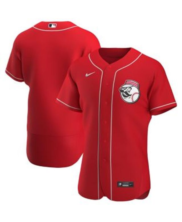 Men's Majestic Scarlet Cincinnati Reds Alternate Los Rojos Cool Base Jersey