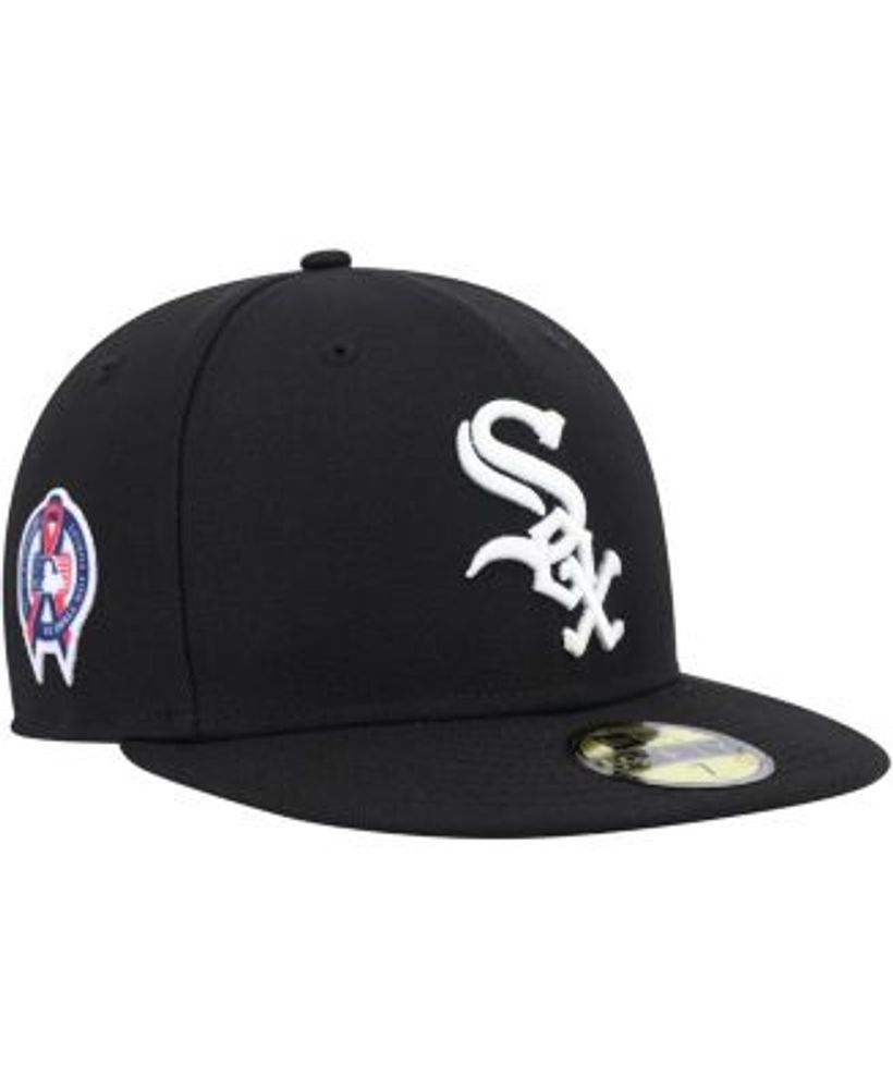 New Era White Sox Two Tone Side Patch Rose Fitted Cap