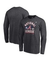 Men's Fanatics Branded Heathered Gray Atlanta Braves 2021 World Series  Champions Locker Room Long Sleeve T-Shirt 