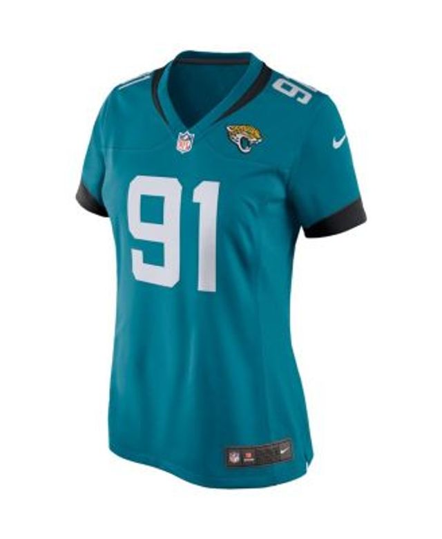 Nike NFL Jacksonville Jaguars (Travon Walker) Men's Game Football Jersey - Teal L