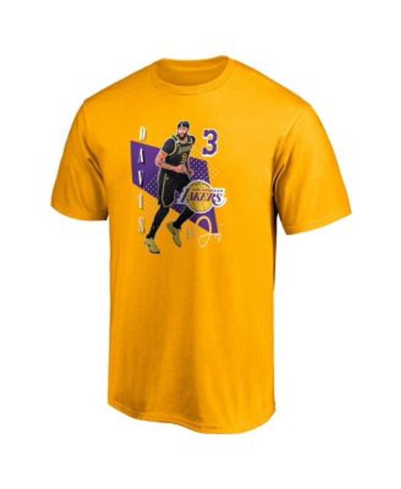 Men's Los Angeles Lakers Anthony Davis Nike Black Performance T-Shirt