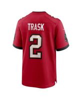 Men's Nike Kyle Trask Red Tampa Bay Buccaneers Game Jersey