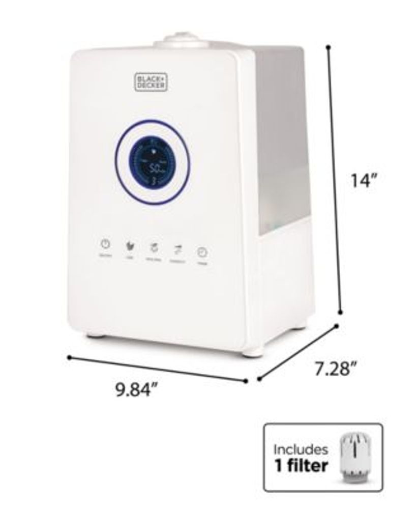 5.5L Ultrasonic Humidifier with Dual Outlets