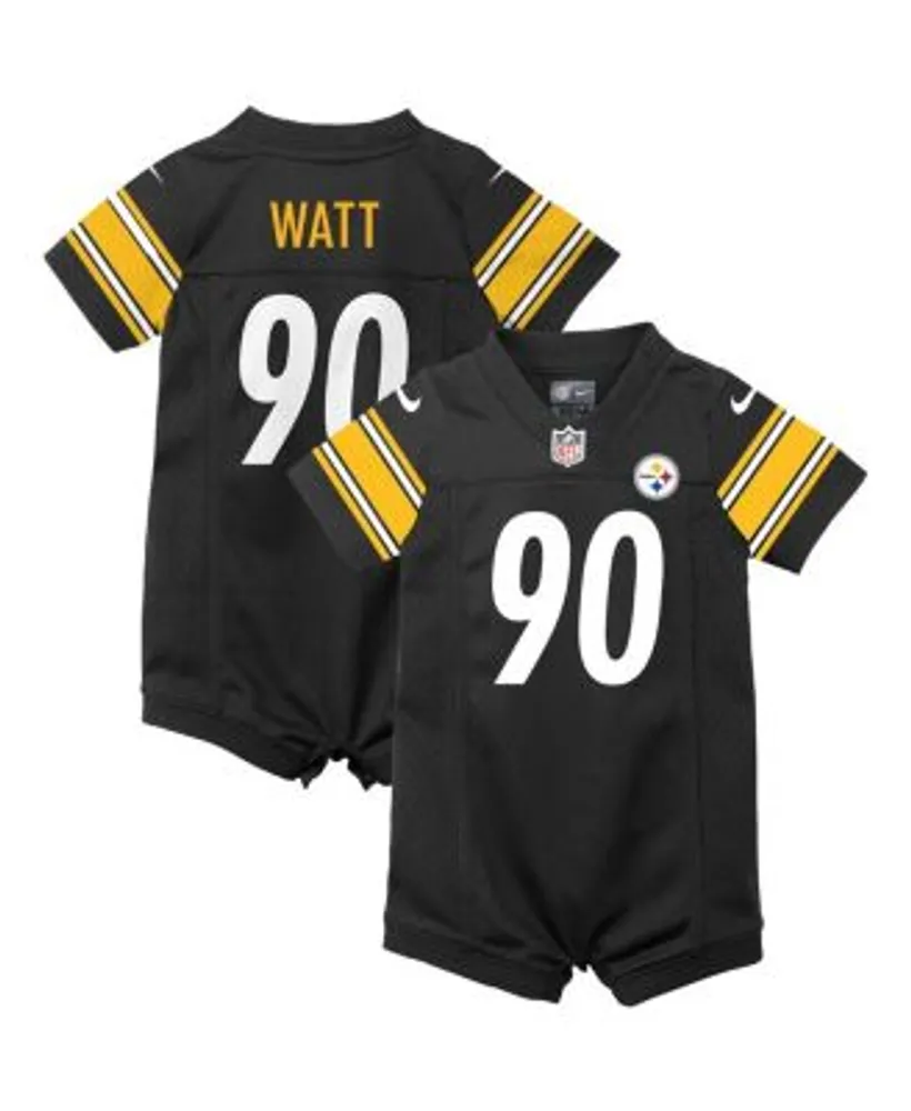 T.J. Watt Pittsburgh Steelers Nike Infant Game Romper Jersey - Black