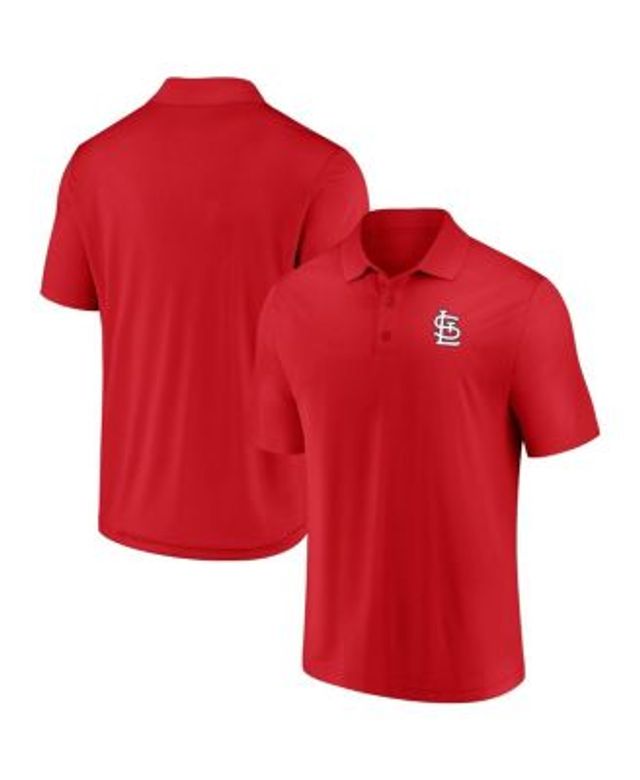 Men's St. Louis Cardinals Nike Navy/Gray Home Plate Striped Polo