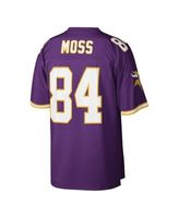 Men's Nike Randy Moss Black Minnesota Vikings Retired Player RFLCTV Limited  Jersey